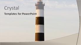  Presentation with france - PPT layouts consisting of chassiron lighthouse poitou-charentes france background and a light gray colored foreground