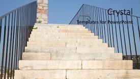  Presentation with walk - Beautiful slide deck featuring chateau-des-abbes-de-lerins backdrop and a teal colored foreground