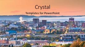  Presentation with tennessee - Amazing PPT layouts having chattnooga tennessee usa downtown city backdrop and a coral colored foreground