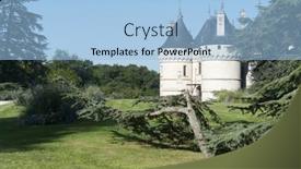  Presentation with appearance - Amazing slides having chaumont-sur-loire-france-august backdrop and a light blue colored foreground