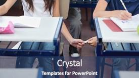  Presentation with cheating - Beautiful slide deck featuring mechanic fixing the rear axle backdrop and a gray colored foreground