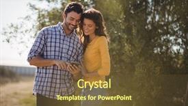  Presentation with olive - Amazing PPT theme having check pattern - smiling young couple using mobile backdrop and a tawny brown colored foreground