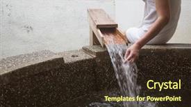  Presentation with body temperature - Presentation featuring check the temperature by using background and a  colored foreground