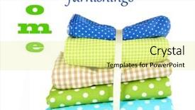  Presentation with fabrics - Presentation design with checker wavy - color mottled fabrics isolated background and a blonde colored foreground