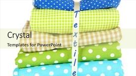  Presentation with khaadi fabrics - Cool new slide set with checker wavy - color mottled fabrics isolated backdrop and a  colored foreground