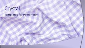  Presentation with blood on canvas cloth jesus - Slide set with checker wavy - draped cloth background and a sky blue colored foreground