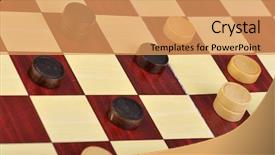  Presentation with board game - Presentation design having equipment for the tourism desk at the tourist park note soft focus at 100 best at smaller sizes background and a tawny brown colored foreground