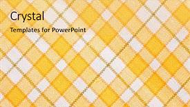  Presentation with pattern - Slide deck featuring checkerboard - photo shot of checkered pattern background and a yellow colored foreground
