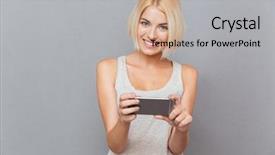  Presentation with happy 18th birthday - Slide deck having checkerboard - portrait of happy charming young background and a light gray colored foreground