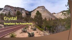  Presentation with shenandoah national park big meadows - Beautiful slide set featuring checkerboard mesa at zion national backdrop and a tawny brown colored foreground