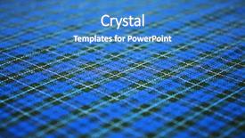 Presentation with celtic - Theme enhanced with checkered blue celtic style fabric background and a teal colored foreground