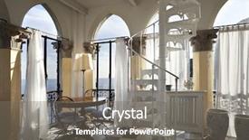  Presentation with apartments - Theme with checkered floor - tower luxury residential apartments room background and a gray colored foreground