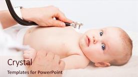  Presentation with lungs - PPT layouts consisting of checking heart beat and lungs background and a lemonade colored foreground