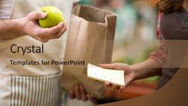  Presentation with market - Beautiful presentation featuring checking list customer for mark backdrop and a coral colored foreground