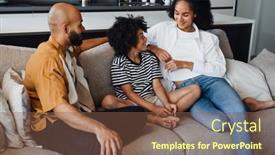  Presentation with family talking - 