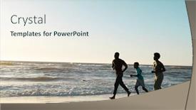  Presentation with african sunset - 