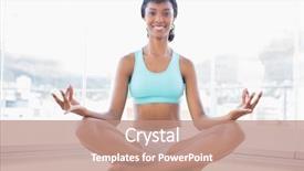  Presentation with hair salon scissors in black - Presentation design having dark blue heart bokeh background background and a navy blue colored foreground.