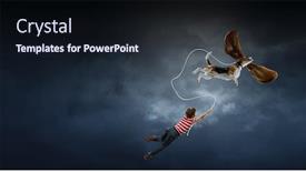  Presentation with cheerful - Slides with cheerful-boy-and-dog-mixed background and a wine colored foreground