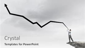  Presentation with pipe - Slide deck having cheerful-businessman-playing-pipe background and a white colored foreground