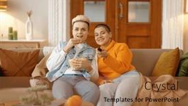  Presentation with popcorn movie - 