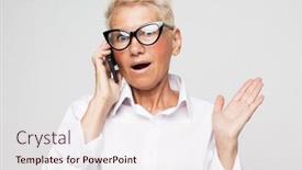  Presentation with amazing - Audience pleasing PPT layouts consisting of cheerful-senior-lady-wear-eyeglasses backdrop and a lemonade colored foreground