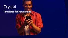  Presentation with blue neon - 