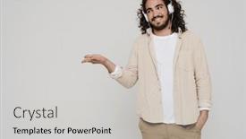  Presentation with long hair man - 