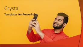  Presentation with yellow orange - 