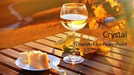  Presentation with wine cheese - Cool new theme with wine and cheese against geneva lake switzerland backdrop and a gold colored foreground