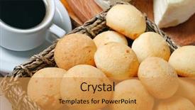  Presentation with cheese - Cool new theme with cheese bread cheese and coffee backdrop and a  colored foreground