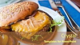 Presentation with burger - 