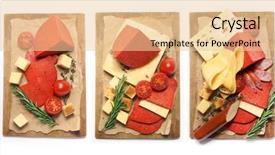  Presentation with still life crucifixion table - Slide set enhanced with cheese cheese plate dutch red background and a  colored foreground