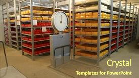  Presentation with storage cold - Amazing presentation having cheese in cold storage backdrop and a tawny brown colored foreground