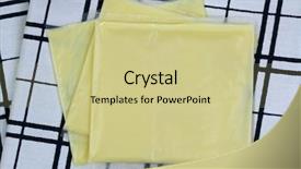  Presentation with cheddar - Amazing slide set having cheese in individual wrapped slide backdrop and a soft green colored foreground