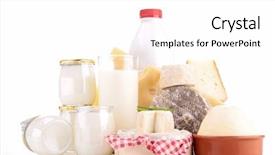  Presentation with milk dairy products - Amazing slide set having glossy wave isolated on white background modern futuristic curve lines coporate identity design backdrop and a white colored foreground