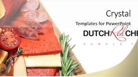  Presentation with white cheese - Amazing presentation design having cheese plate dutch red cheese backdrop and a white colored foreground