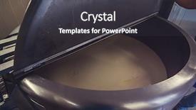  Presentation with dairy farm - Colorful theme enhanced with cheese production at dairy farm backdrop and a dark gray colored foreground