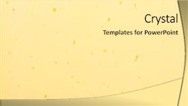  Presentation with cheddar - Slides having cheese texture background and a white colored foreground