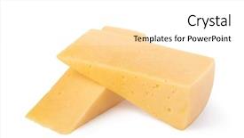  Presentation with frames isolated on white brown - Colorful slide set enhanced with cheeses isolated on white background backdrop and a white colored foreground