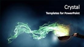  Presentation with recipe - Colorful slide deck enhanced with chef hat - her recipe of success mixed backdrop and a black colored foreground