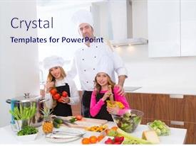 Chef Master And Junior Pupil PPT template 13 | CrystalGraphics