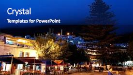  Presentation with old map south africa - Audience pleasing theme consisting of chefchaouen old medina morocco africa backdrop and a  colored foreground