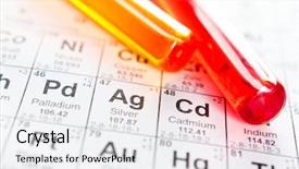  Presentation with tubes - Audience pleasing theme consisting of chemical - two test tubes with colored backdrop and a white colored foreground
