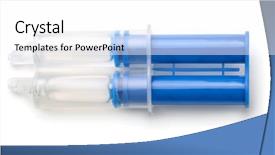  Presentation with bond - Presentation design having chemical bond - top view of epoxy resin background and a white colored foreground