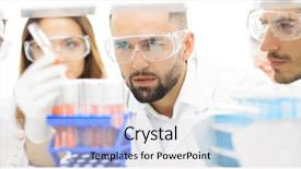  Presentation with engineering chemical - Presentation having chemical engineering - closeup of a group background and a light gray colored foreground