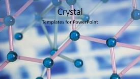  Presentation with molecular - PPT layouts enhanced with chemical reaction - molecular structure background and a teal colored foreground