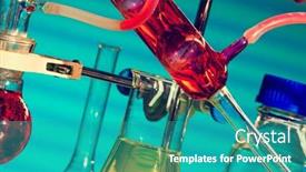  Presentation with magnetic - PPT layouts consisting of chemical-synthesis-of-magnetic-nanoparticles background and a teal colored foreground