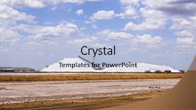  Presentation with abioriginal australia - Presentation design consisting of chemical truck - image of salt in port background and a light blue colored foreground