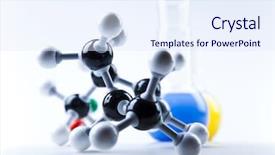  Presentation with chemistry nitrogen - Amazing slides having chemistry nitrogen - atom design backdrop and a sky blue colored foreground