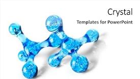  Presentation with chemistry nitrogen - Cool new presentation theme with chemistry nitrogen - molecular background backdrop and a white colored foreground